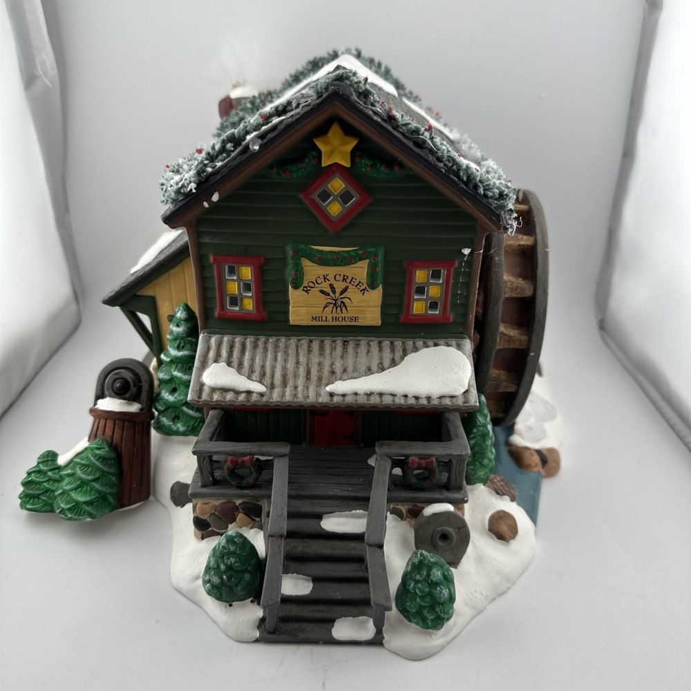 Dept 56 Original Snow‎ Village Rock Creek Mill House 54932 Retired Mill House
